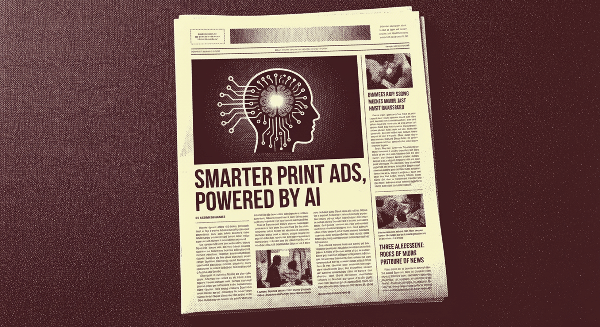 Unlocking the Power of Newspaper Ads with AdPrompt in Economics