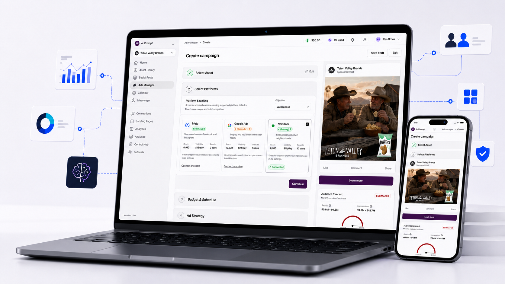 A Smarter, More Connected AdPrompt